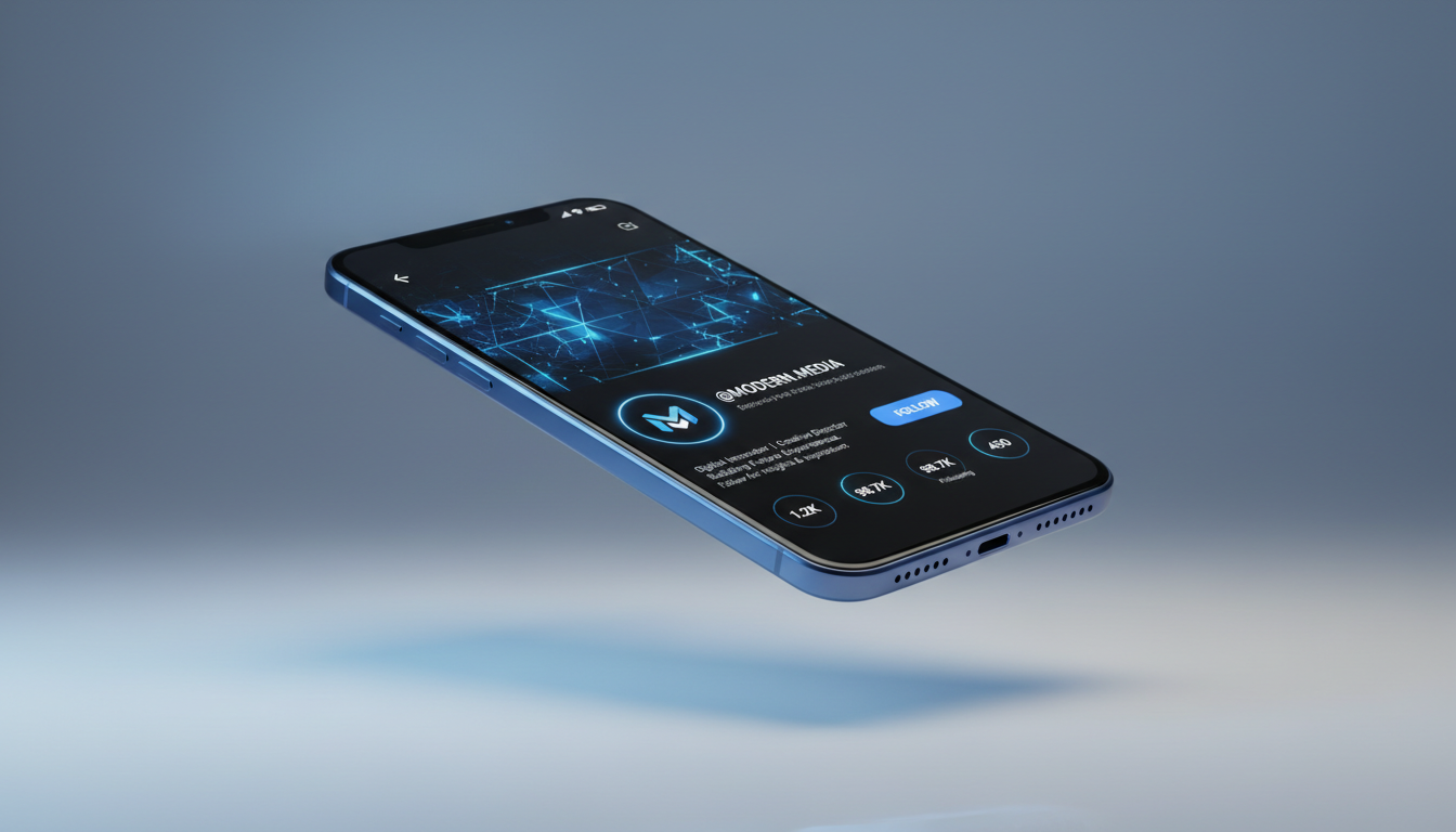 Exemplo de perfil otimizado no twitter para iniciantes